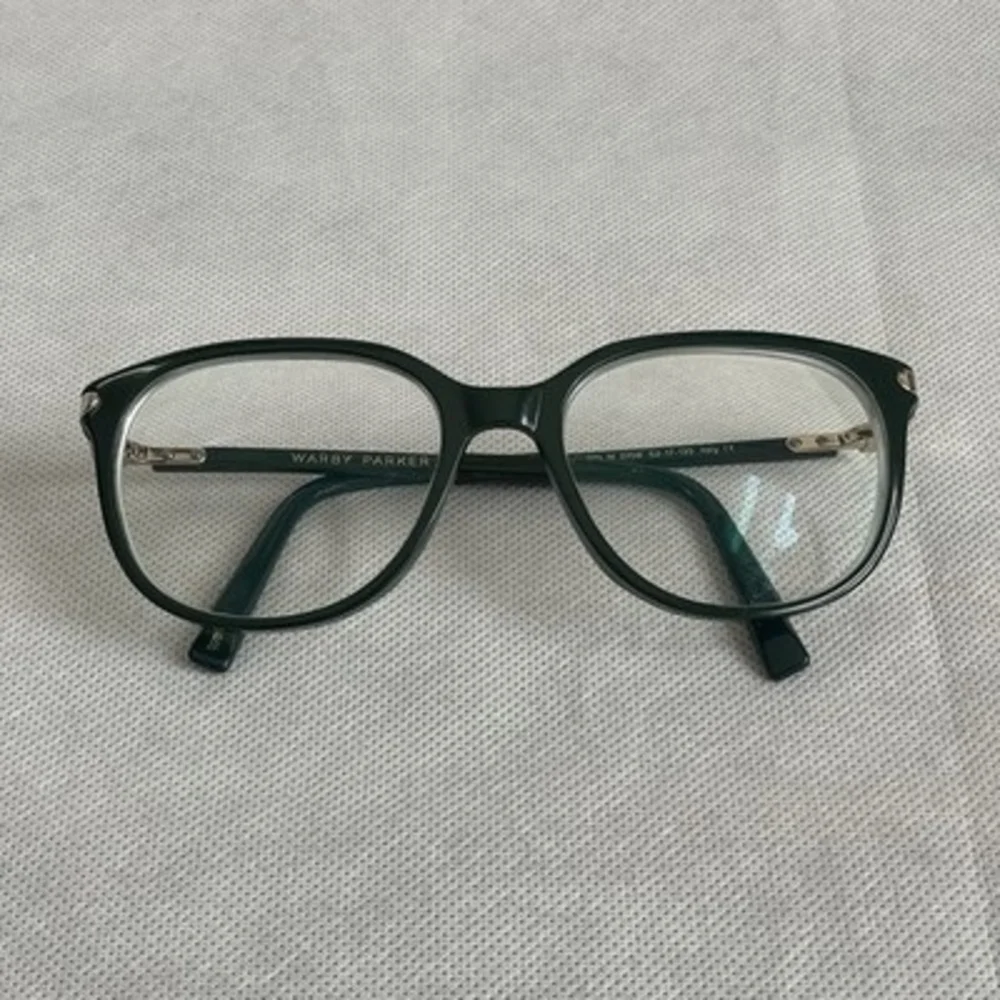Laurel Italy M3708 Dark Green Eyeglasses Frame Barely Worn Excellent Condition